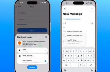 Connectez-vous avec Apple et iCloud+ Hide My Email fusionnent pour réduire votre charge de mémoire