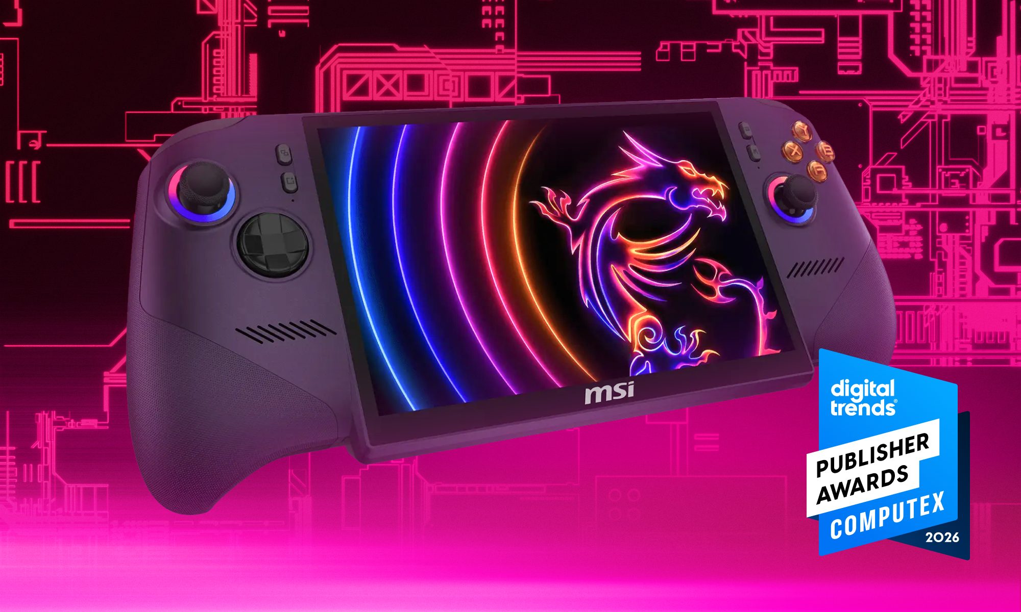 Tendances numériques Computex 2026 Publisher Awards MSI Claw 8 EX AI+