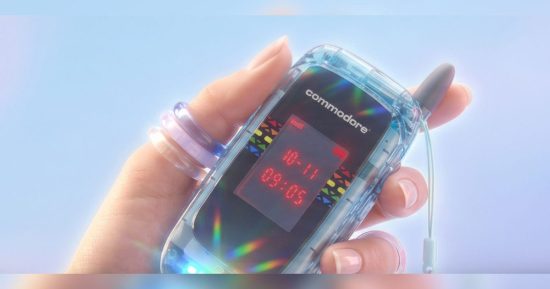 Le téléphone à clapet de Commodore fonctionne avec des applications Android, mais c'est son look rétro qui vous convaincra d'en acheter un