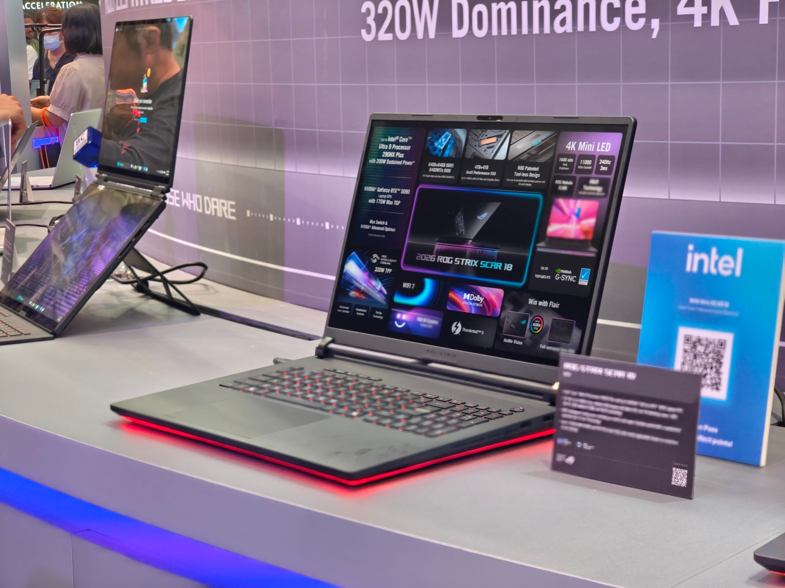 ASUS ROG Strix SCAR 18 2026 au Computex 2026