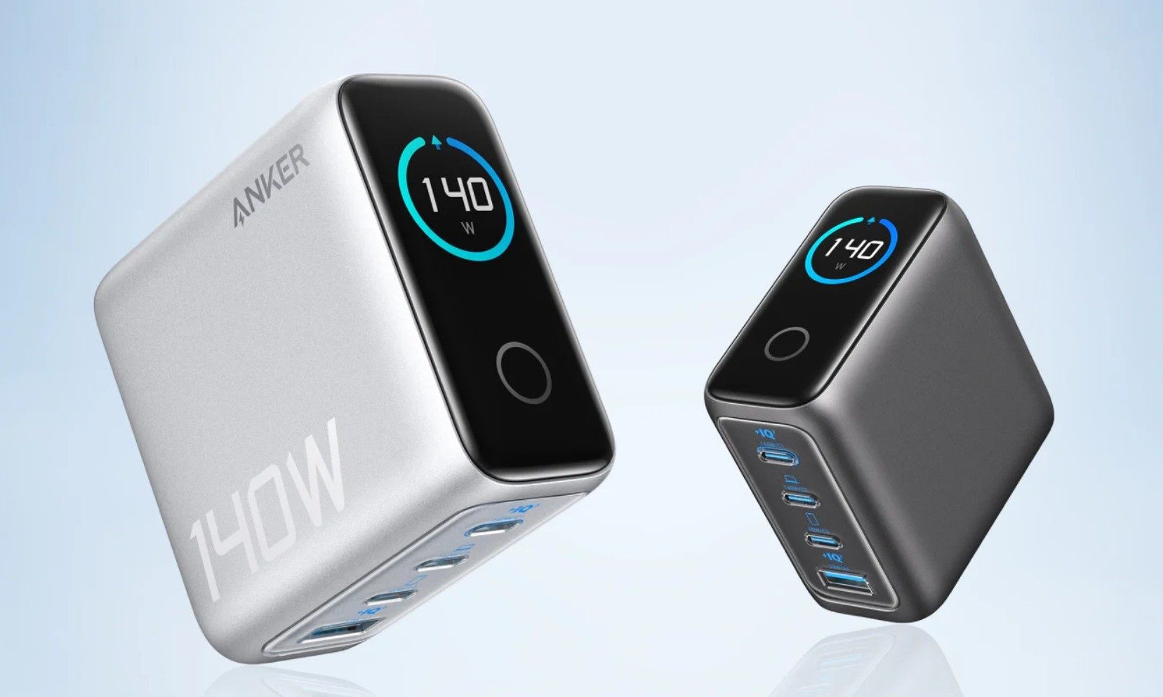 Chargeur Anker 140W en deux couleurs