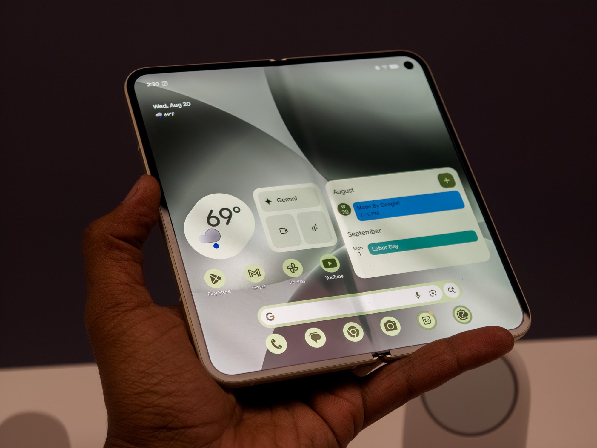Google Pixel 10 Pro Fold en Jade