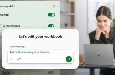 Microsoft Copilot peut désormais gérer une plus grande partie de votre travail financier dans Excel grâce à des compétences et des connecteurs de données réutilisables.
