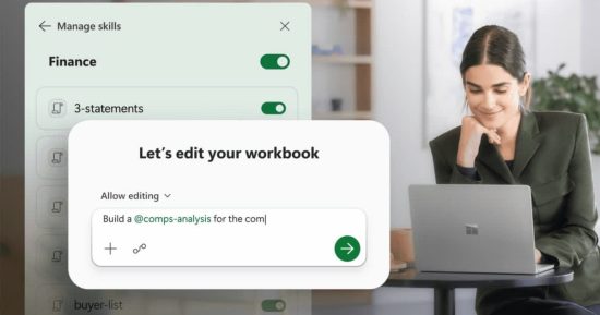 Microsoft Copilot peut désormais gérer une plus grande partie de votre travail financier dans Excel grâce à des compétences et des connecteurs de données réutilisables.