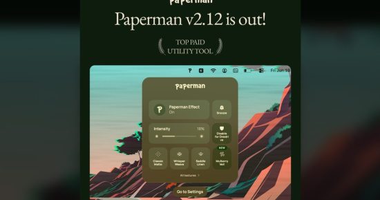 Si la sensation du papier à l'ère numérique vous manque, cette application donne à l'écran de votre Mac un aspect texturé