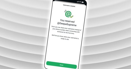 Comment réserver votre nom d'utilisateur WhatsApp