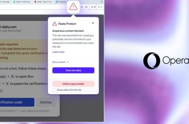 La nouvelle fonctionnalité Paste Protect d'Opera arrête l'attaque du presse-papiers que votre antivirus ne peut pas détecter