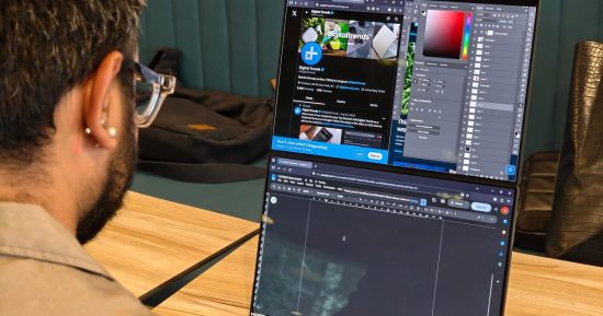 J'ai utilisé l'ordinateur portable à double écran d'ASUS comme station de création portable et mon ordinateur de bureau a commencé à prendre la poussière.