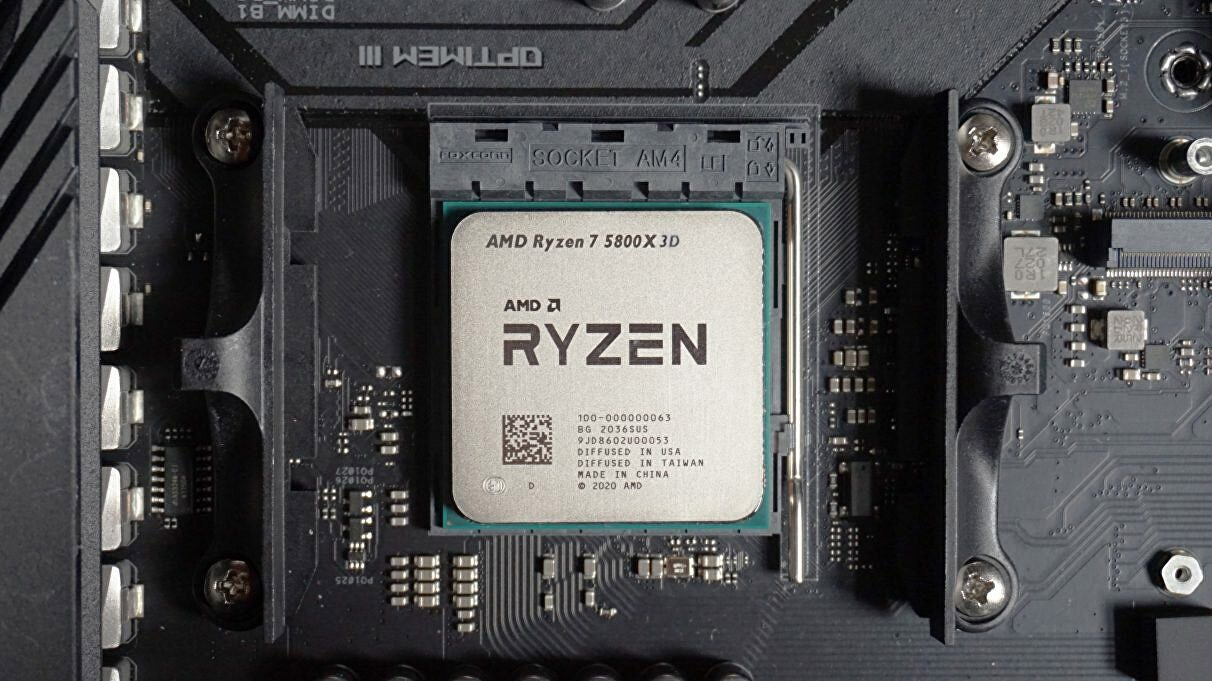 AMD Ryzen 7 5800X3D.