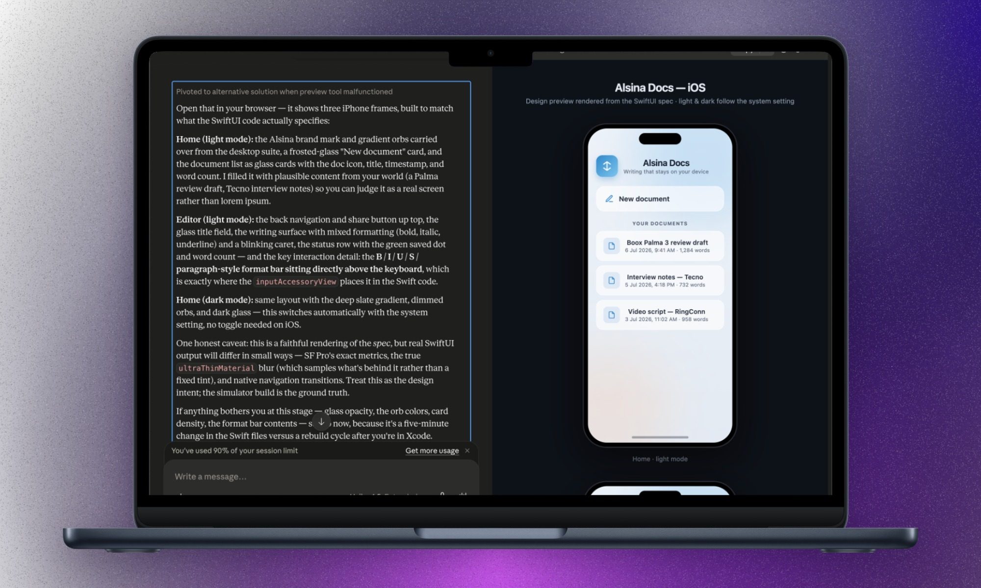 Construire une application avec Claude.