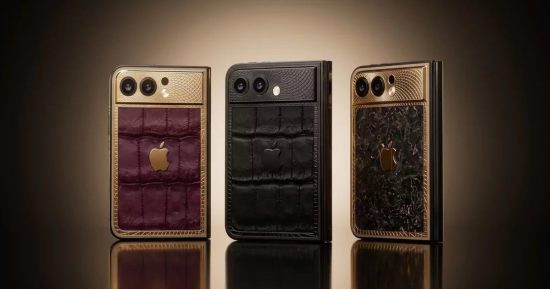 Devant Apple, Caviar présente l'iPhone Ultra pliable avec une touche de luxe