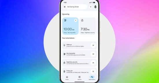 La dernière mise à jour de Google Home vous permet de commencer plus facilement à utiliser les automatisations
