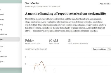 Claude Reflect est là. C'est votre Wrapped annuel habituel, mais avec l'IA d'Anthropic