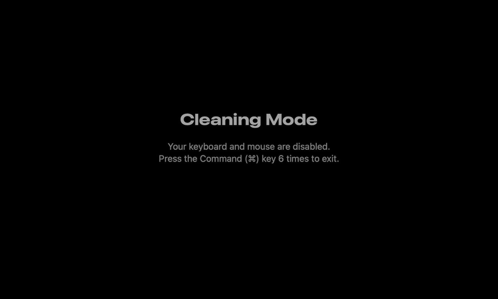 Mode de nettoyage suralimenté