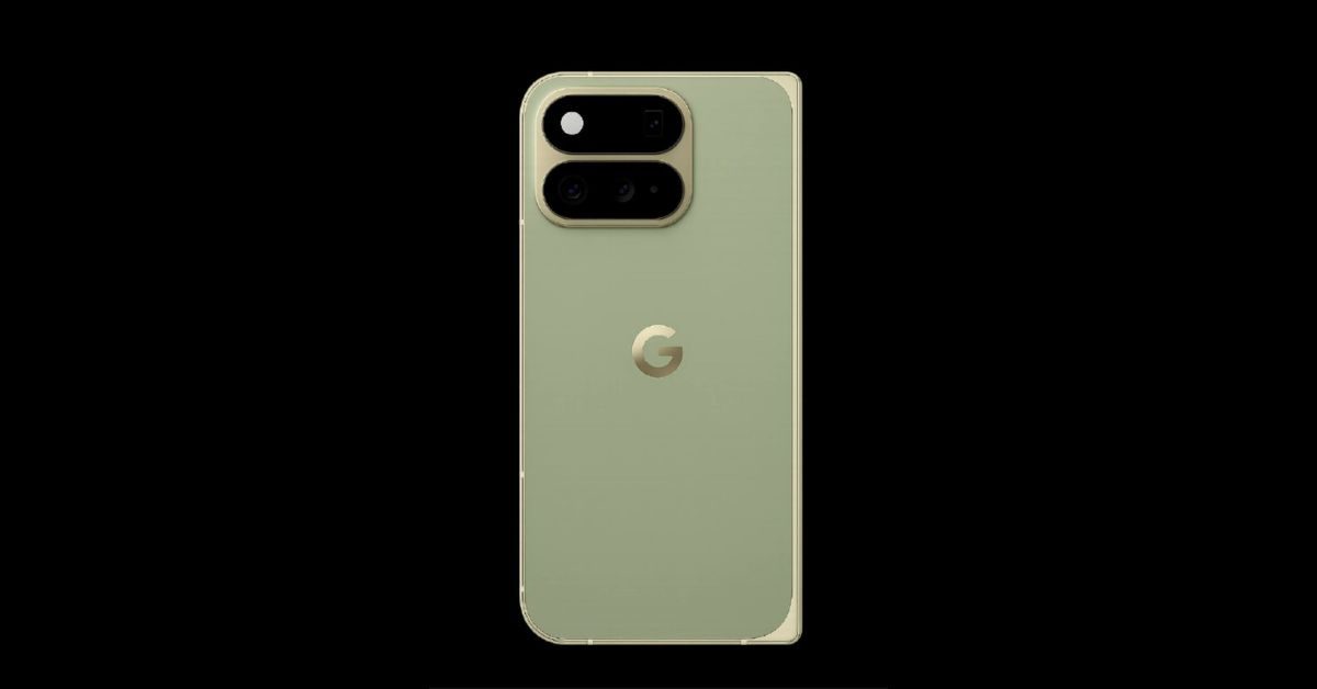 Google Pixel 11 Pro Fold a fuité dans la nouvelle couleur Jade