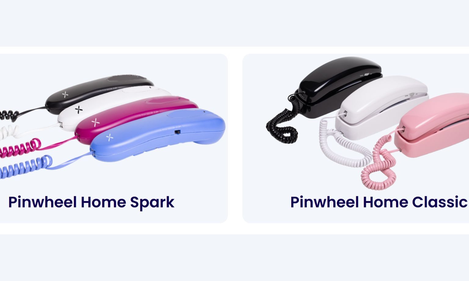 Pinwheel Home Spark et Home Classic