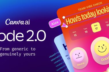 Canva Code 2.0 vient de rendre le codage d'ambiance beaucoup moins intimidant pour tout le monde