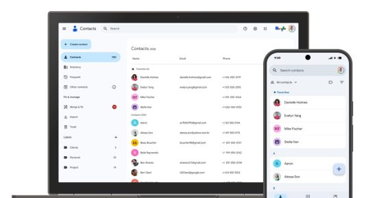 Google Contacts emprunte une astuce pratique sur iPhone pour faciliter le partage de votre numéro