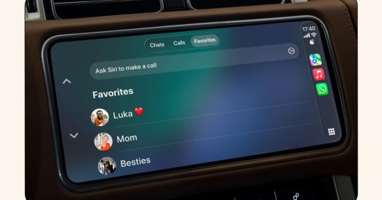 La nouvelle expérience embarquée de WhatsApp est construite autour du contrôle mains libres