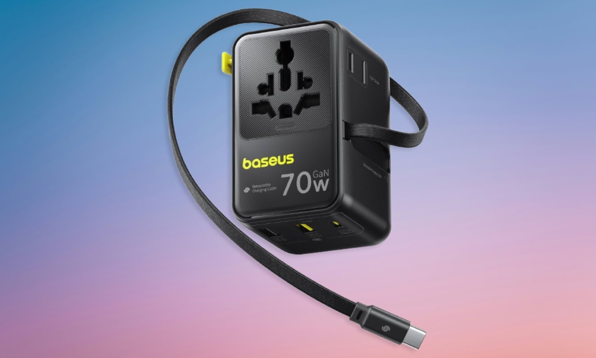Baseus Enercore CG11 sur fond dégradé