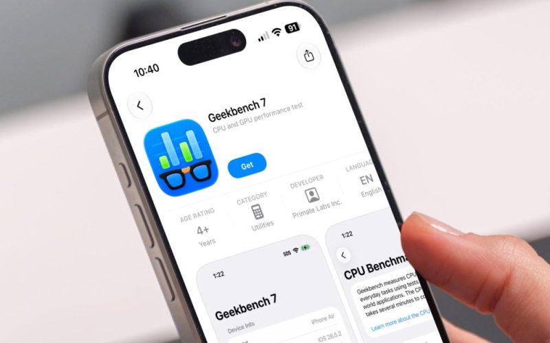 Geekbench vous permet désormais de vérifier comment un téléphone gérera réellement vos tâches quotidiennes ennuyeuses