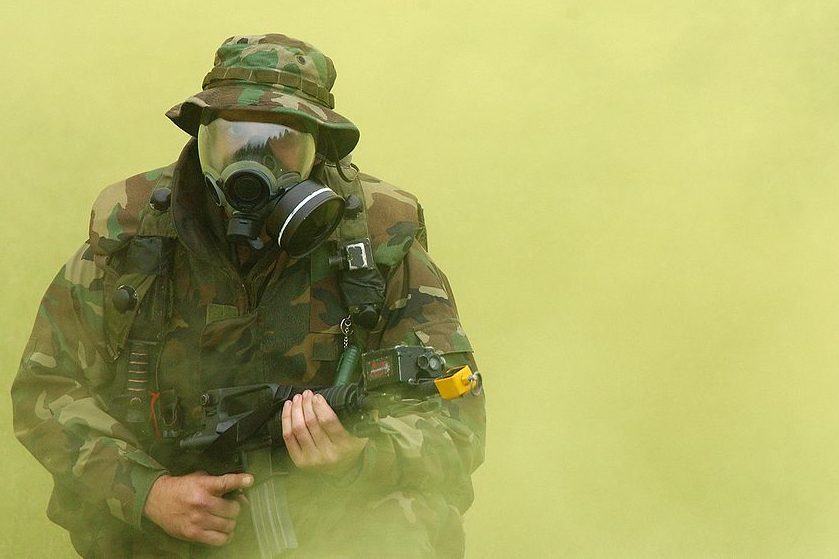 Masque à gaz