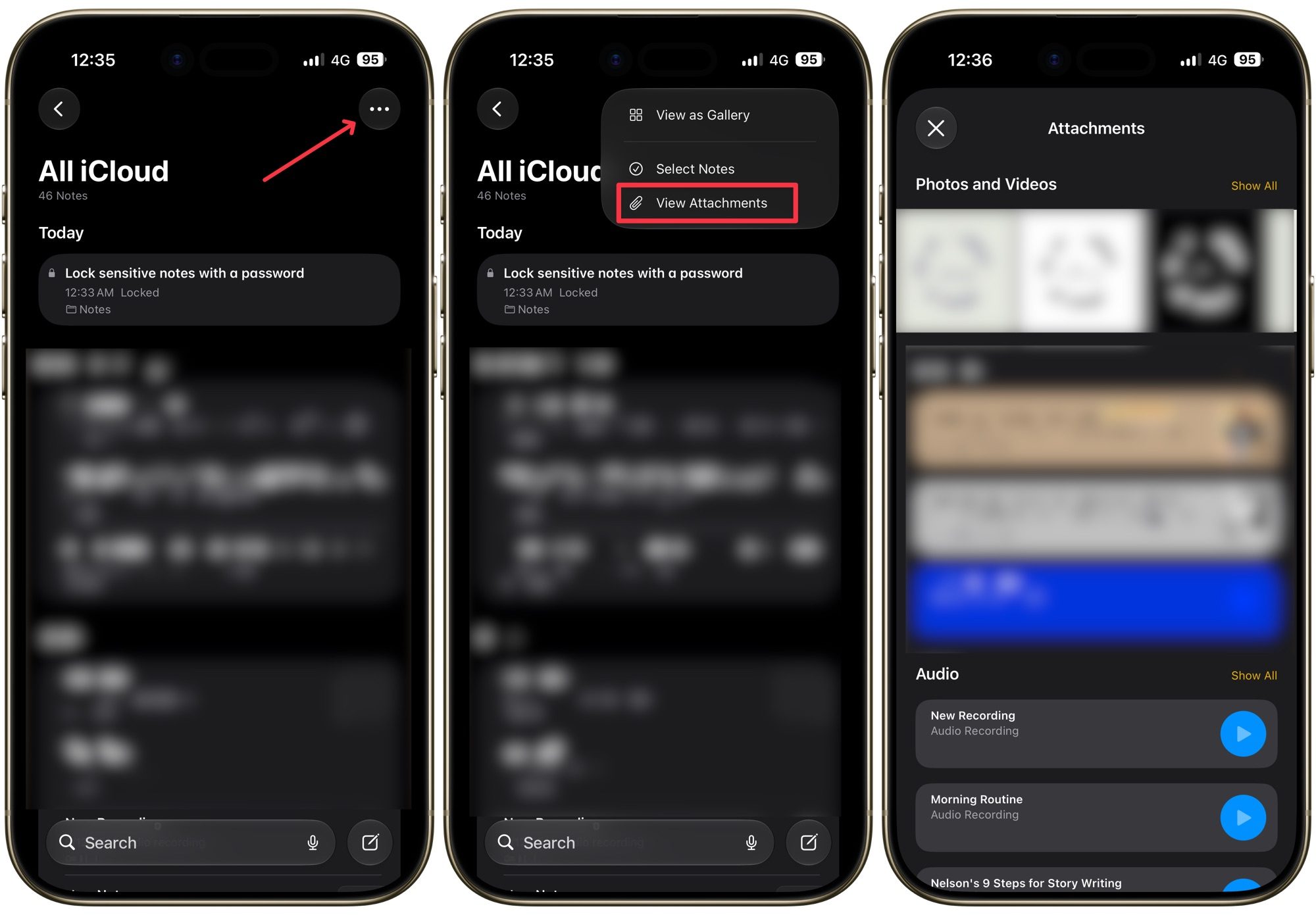 Retrouvez toutes vos pièces jointes au même endroit dans Apple Notes