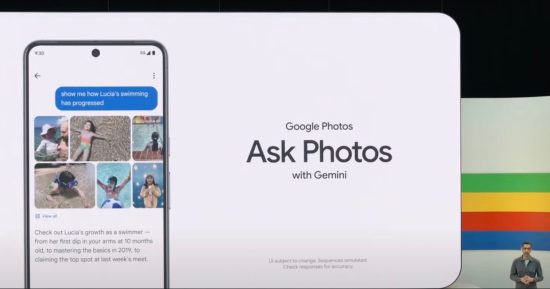 Google Photos ajoute un basculement rapide entre l'IA et la recherche classique
