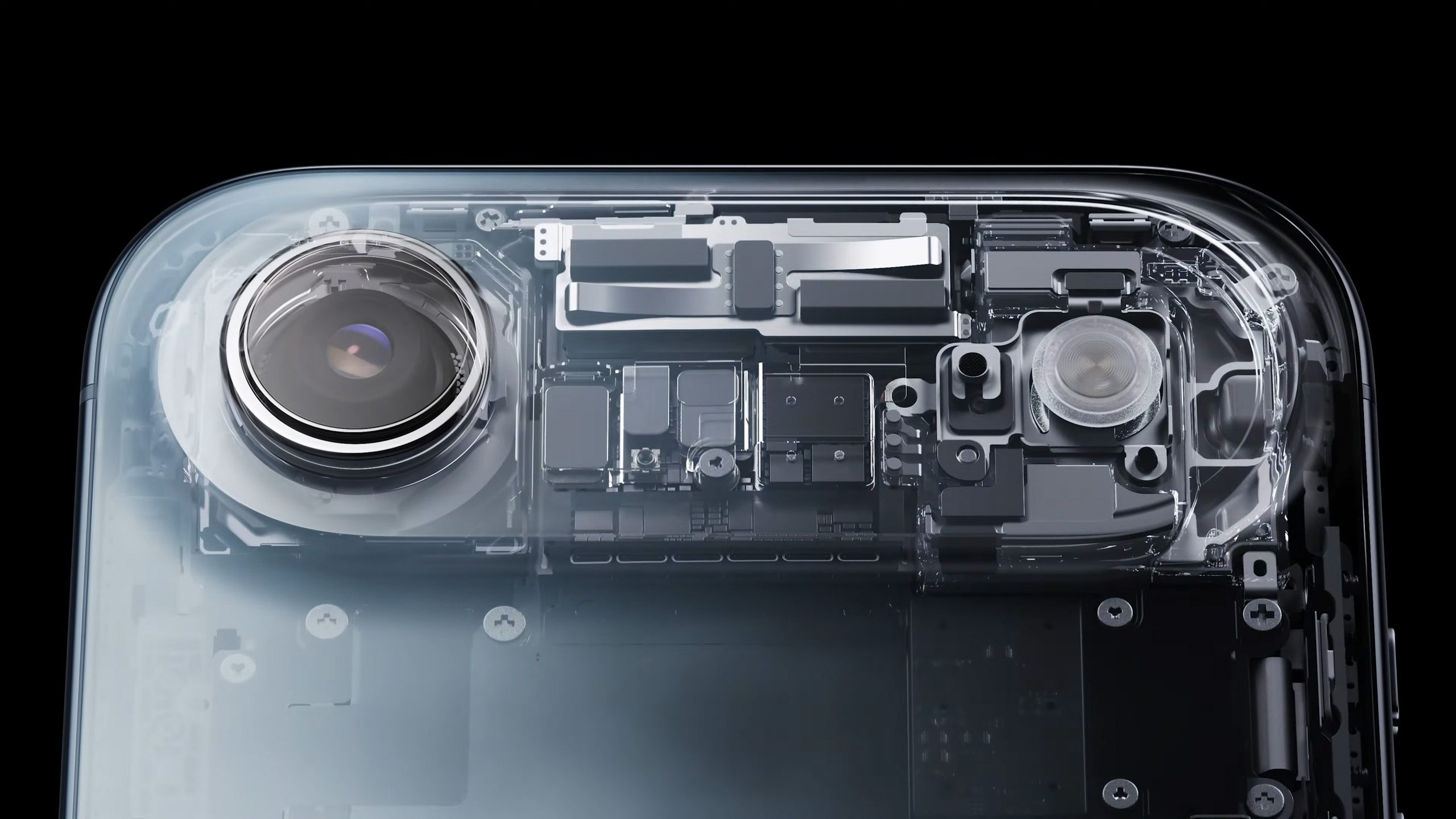 Composants internes de l'iPhone Air