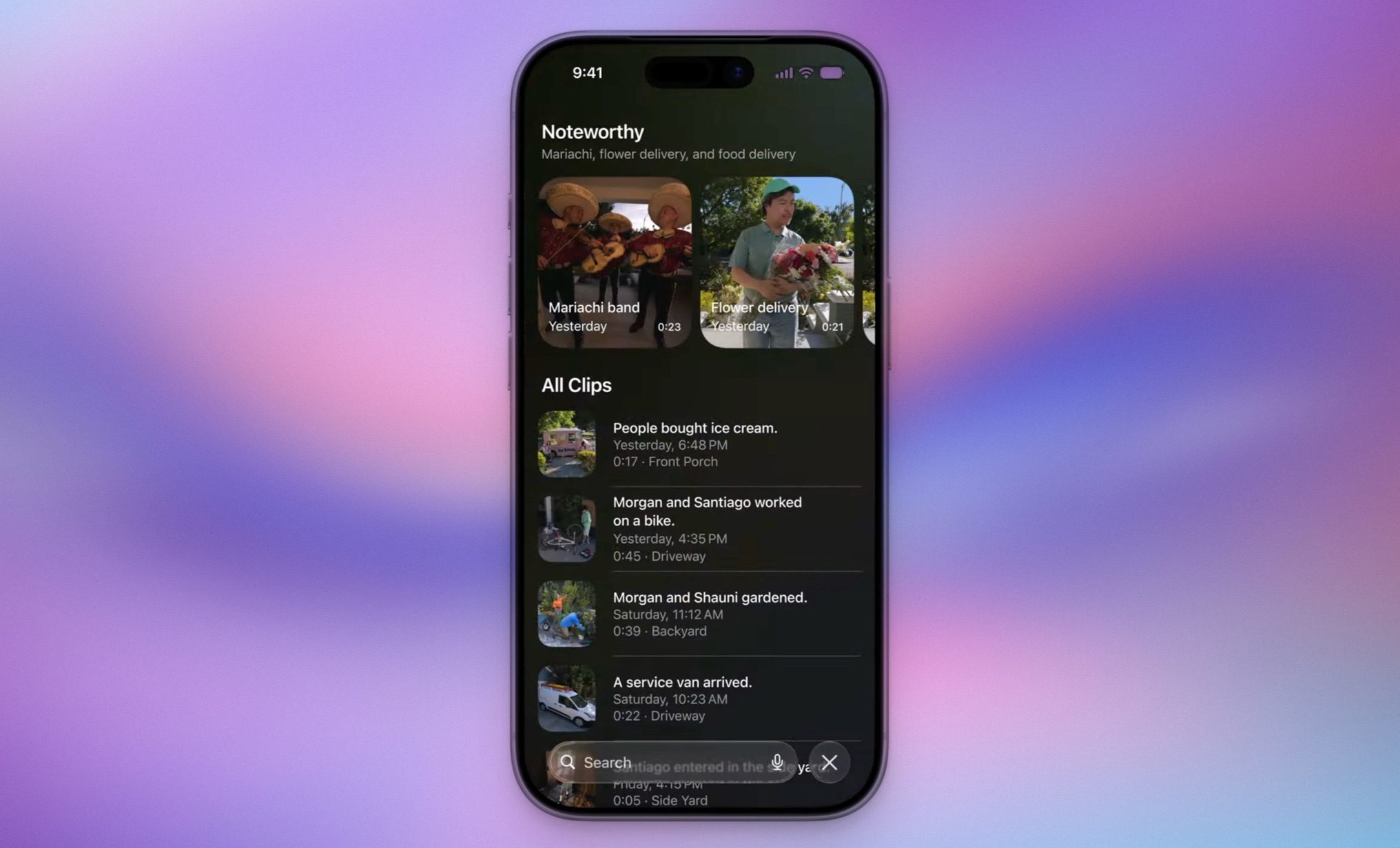Fonctionnalités Apple Home AI