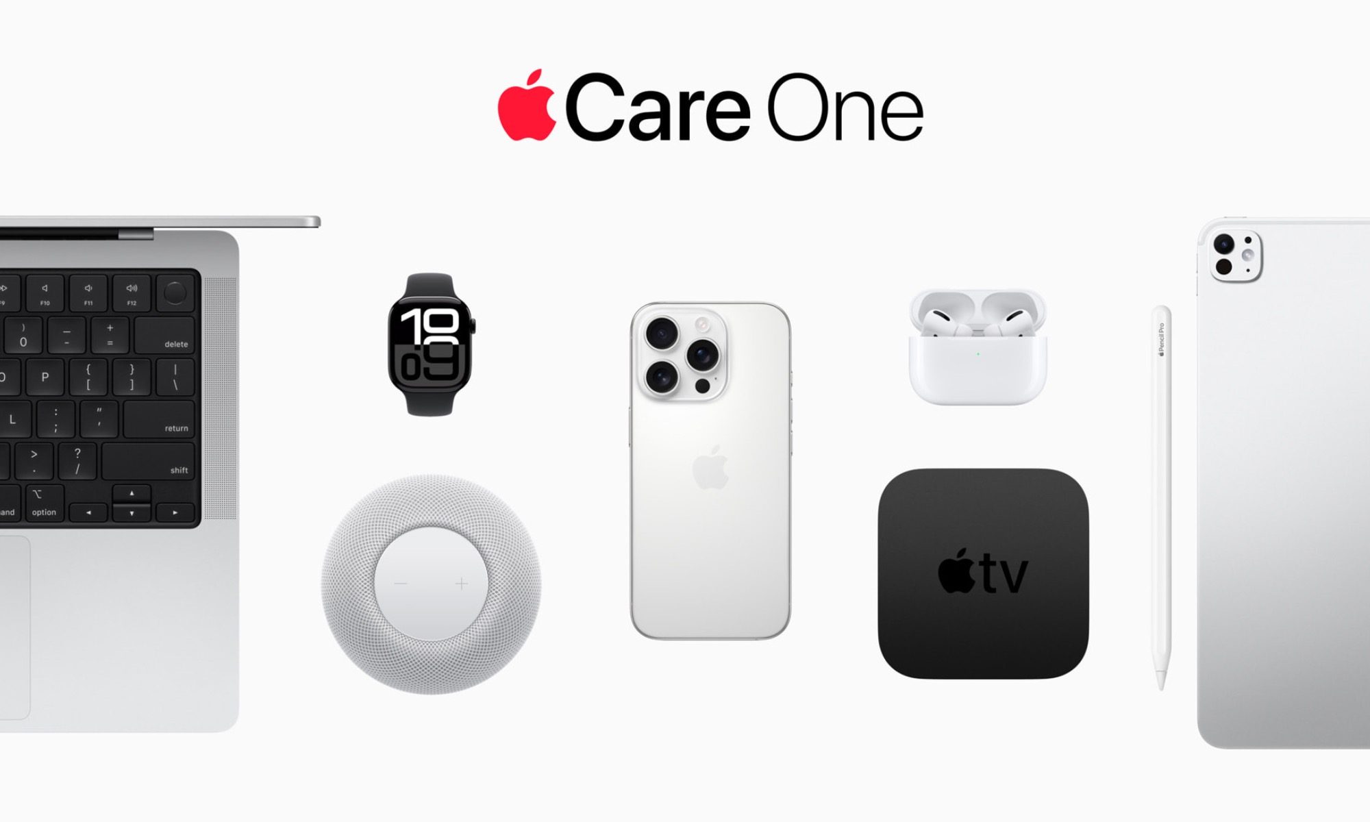 Image de héros pour le package de services AppleCare One.