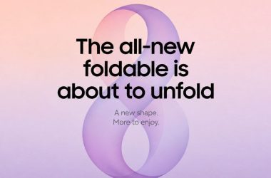Samsung ne cache pas qu'un téléphone pliable plus large et convivial arrive