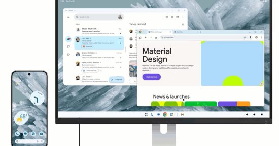 Un Galaxy Fold 5 cassé vient de devenir l'avenir du bureau Pixel que je veux que Google vole