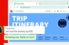 WhatsApp peut désormais ouvrir et modifier des PDF sans vous obliger à les télécharger au préalable
