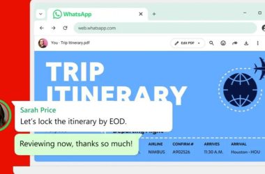 WhatsApp peut désormais ouvrir et modifier des PDF sans vous obliger à les télécharger au préalable