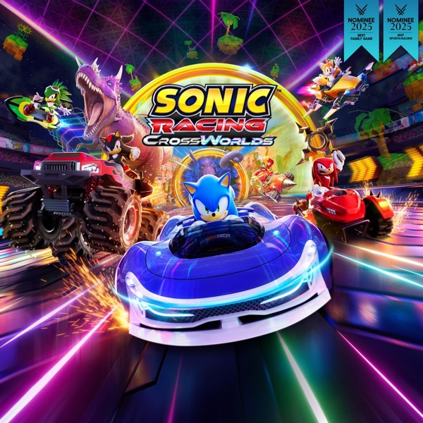 Jaquette de Sonic Racing: CrossWorlds sur PS5
